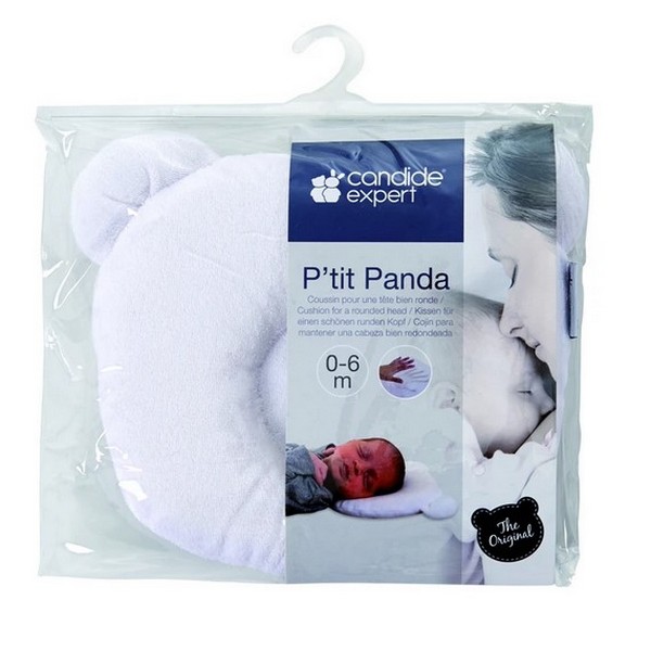 Продукт Candide P'Tit Panda - Детска Възглавница За Добре Закръглена Глава Бяла - 0 - BG Hlapeta